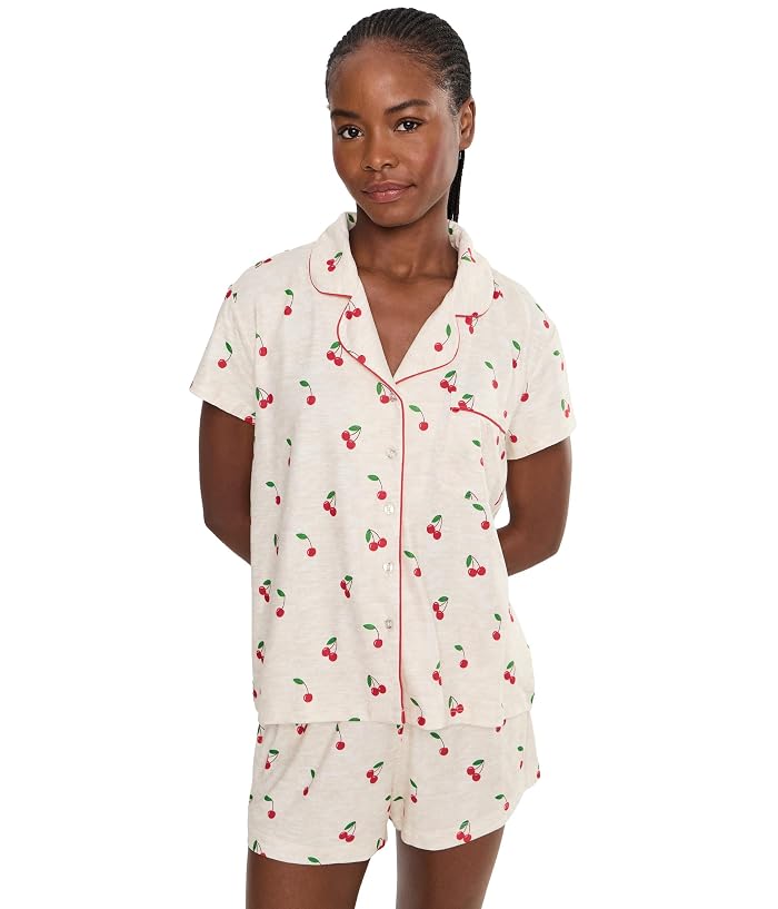 Splendid Flora Pllow Soft Shorts Set