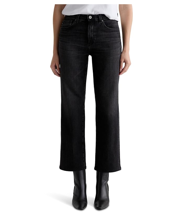AG Jeans Brinley Mid Rise Straight In Nebula