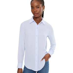 Lauren Ralph Lauren Classic Fit Georgette Shirt