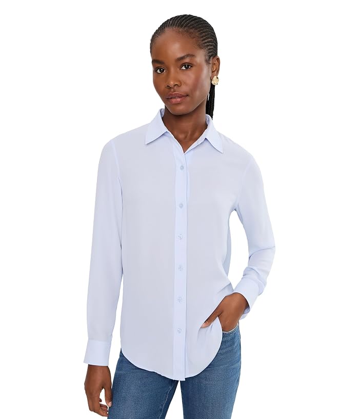 Lauren Ralph Lauren Classic Fit Georgette Shirt