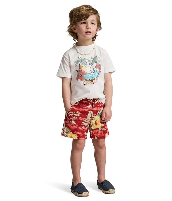 Polo Ralph Lauren Kids Cotton Jersey Graphic Tee (Toddler/Little Kid) - Image 3