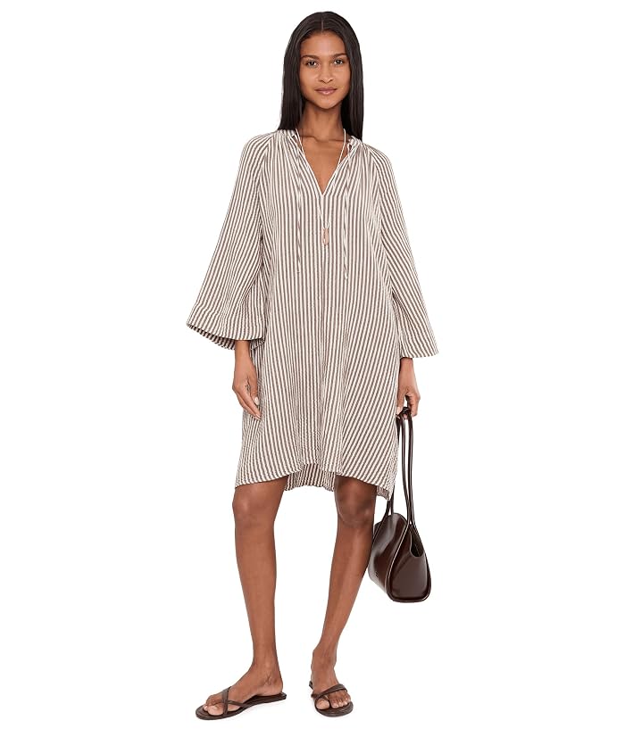 Faherty Dune Cotton Gauze Mina Dress - Image 2