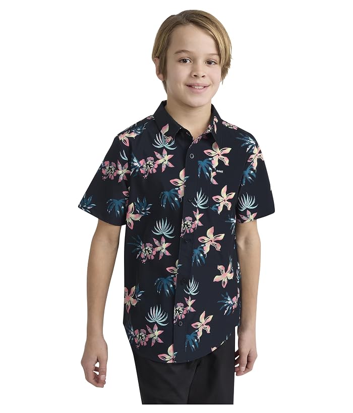Hurley Kids Printed Button-Down Shirt (Big Kid) - Image 4