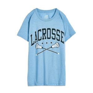 ChalkTalk SPORTS Guys Lacrosse CTS ProBlend™ T-Shirt - Crossed Sticks (Little Kid/Big Kid)