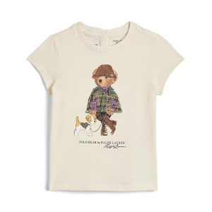 Polo Ralph Lauren Kids Polo Bear Cotton Jersey Tee (Infant)
