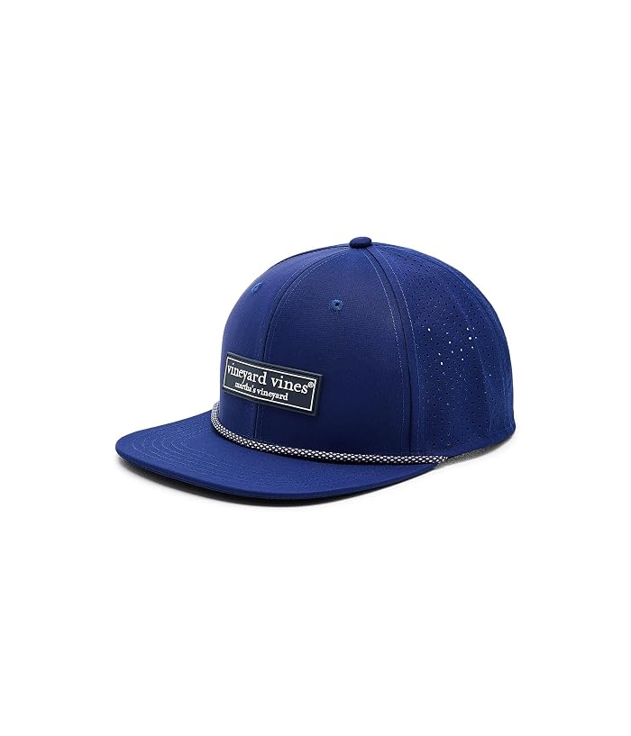 Vineyard Vines Logo Box Perforated Trucker Hat