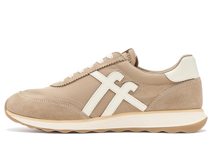 FitFlop Retro-Q FF Metallic-Fabric/Suede Sneakers - Image 4