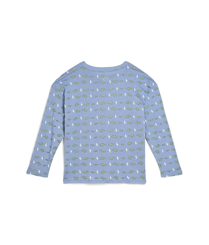 Chaser Kids Dino Bolts Cotton Jersey Long Sleeve Crew Neck Tee (Toddler/Little Kid/Big Kid) - Image 2
