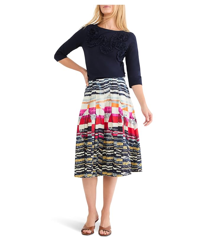 NIC+ZOE Mesh Applique Top - Image 2