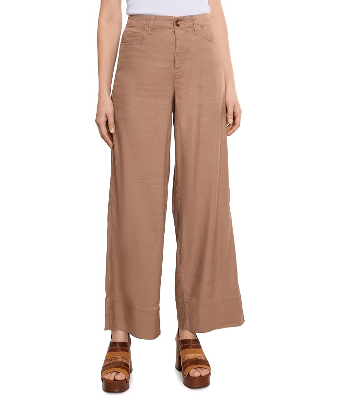 NYDJ Petite Five-Pocket Wide Leg Trouser Pants