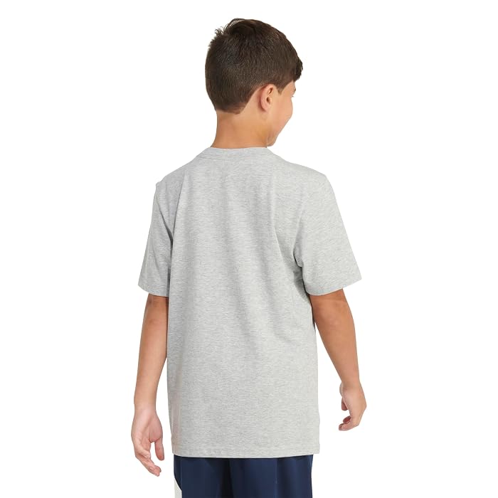 adidas Kids SS USA Hthr Tee 24(Toddler/Little Kid/Big Kid) - Image 2