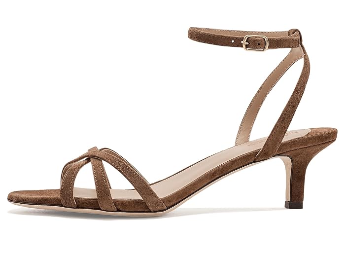 Lauren Ralph Lauren Kendyl Kitten-Heels Suede Sandals - Image 3
