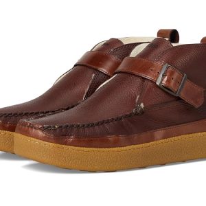 L.L.Bean Lodge Moc Vibram Shearling Buckle Boots