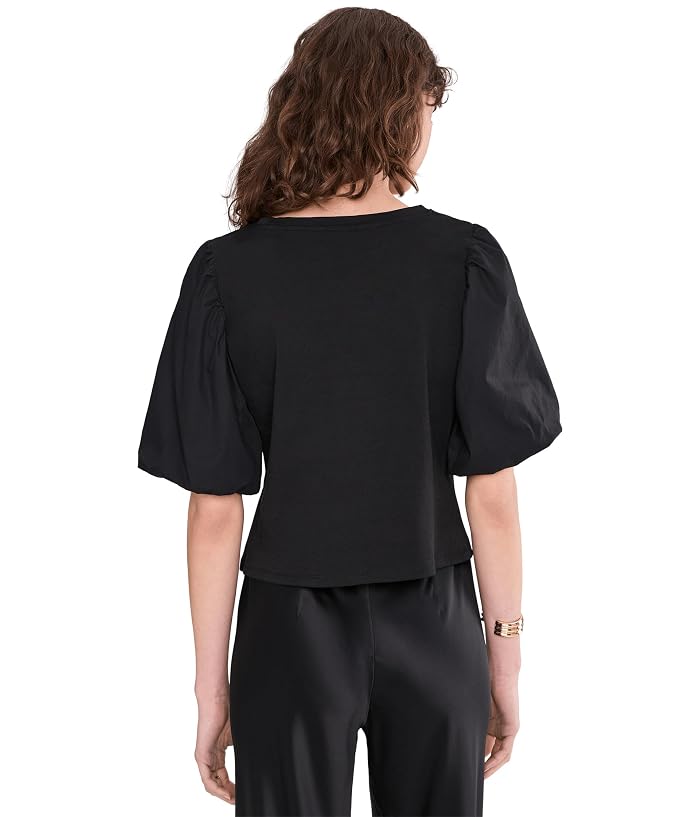Vince Camuto Crew Neck Puff Sleeve Kint Top - Image 4