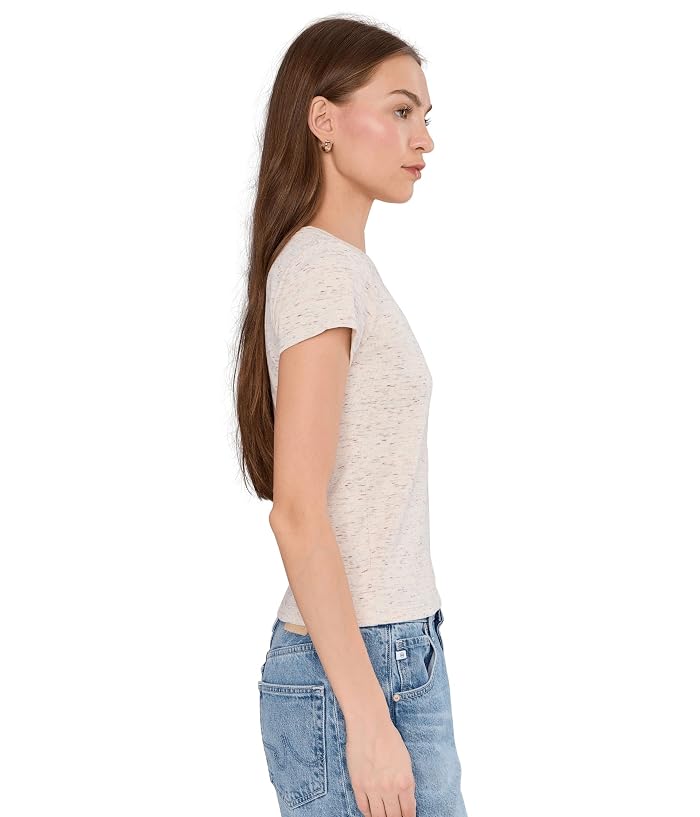 NIC+ZOE Speckled Crew Neck Tee - Image 3