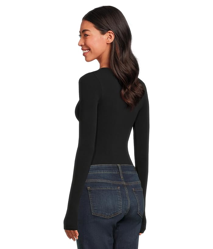Commando Ballet Long Sleeve Bodysuit w/ Thumbholes - Image 3
