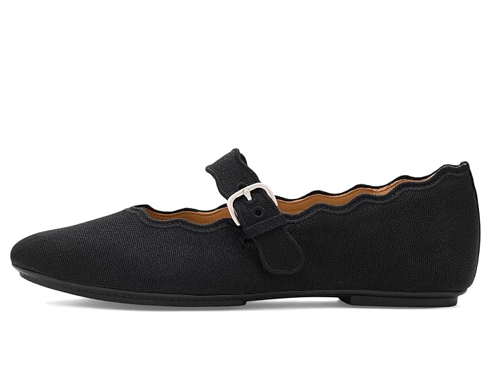 FitFlop Delicato Wave-Edge Canvas Mary Janes - Image 4