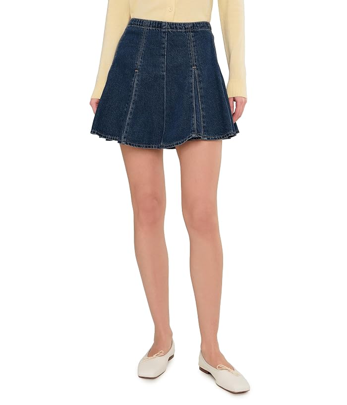Levi's® Premium Godet Mini Skirt