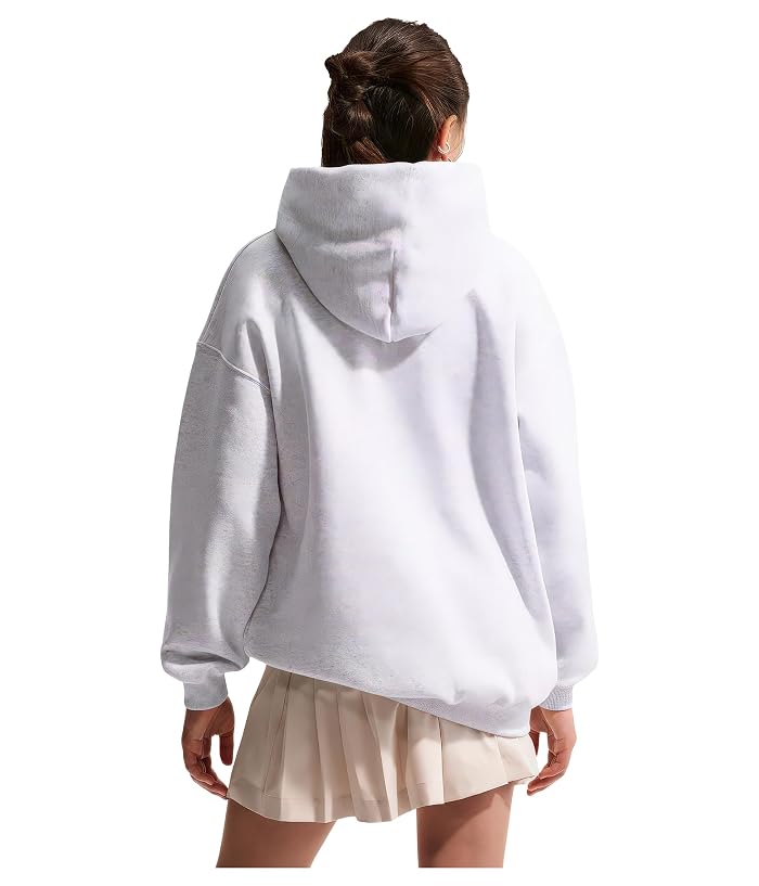 Nike Kids Sportswear Studio Fleece Oversized Hoodie (Big Kid) - Image 2
