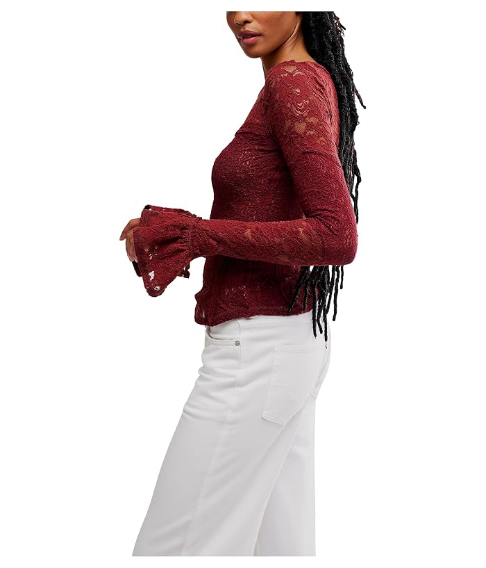 Free People Lace Layering Long Sleeve - Image 2