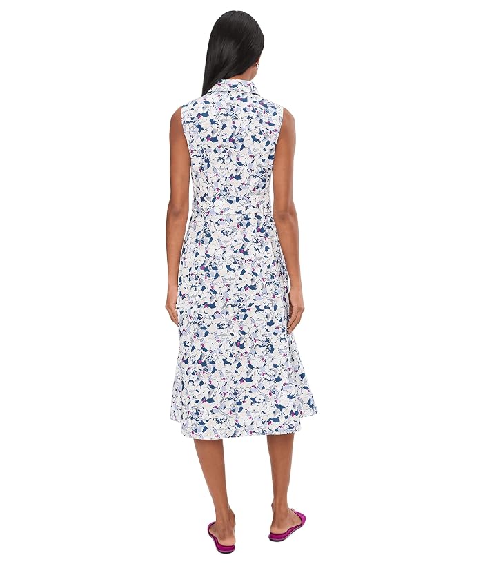 Calvin Klein Sleeveless Florla Cotton Aline Midi - Image 4