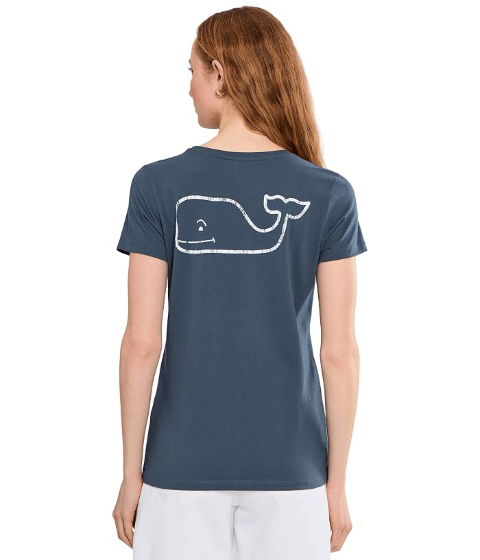 Vineyard Vines Vintage Whale Short Sleeve Pocket Tee - Image 4