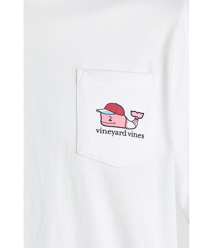 Vineyard Vines Kids First Base Whale Short Sleeve Tee (Toddler/Little Kid/Big Kid) - Image 3