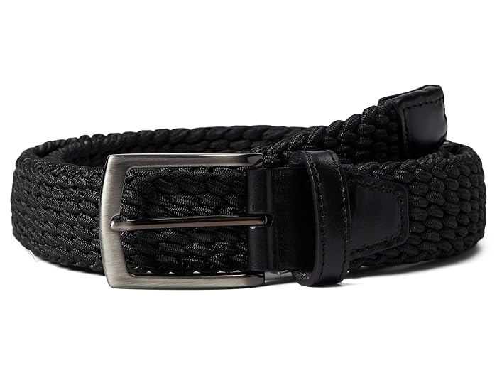 Johnston & Murphy Woven Stretch Knit Belt