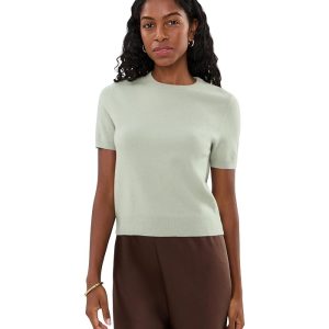 Vince Relaxed Short Sleeve Crew