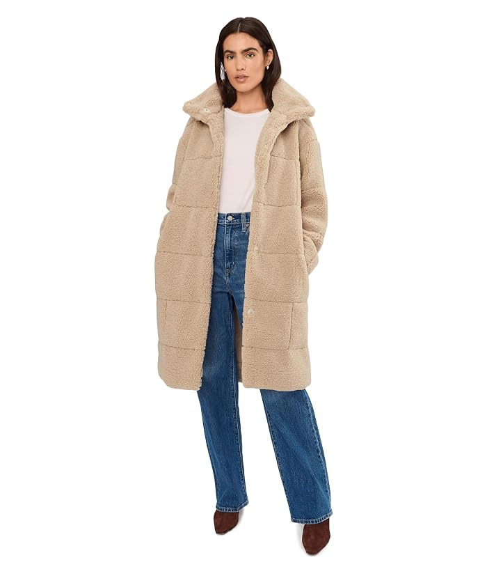 Levi's® Long Length Quilted Teddy Jacket - Image 2