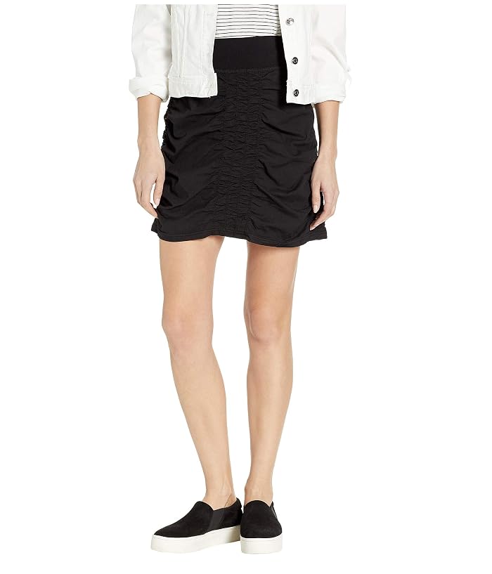 XCVI Wearables Solid Trace Skirt