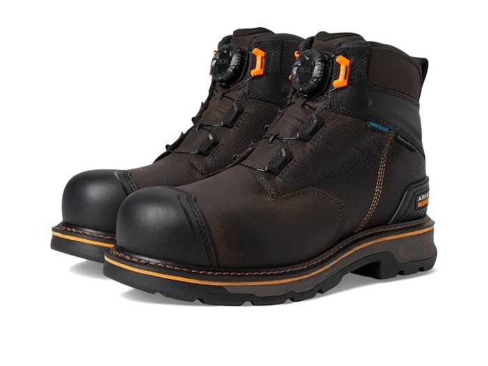 Ariat Work Stump Jumper 6" BOA Waterproof Composite Toe Work Boots