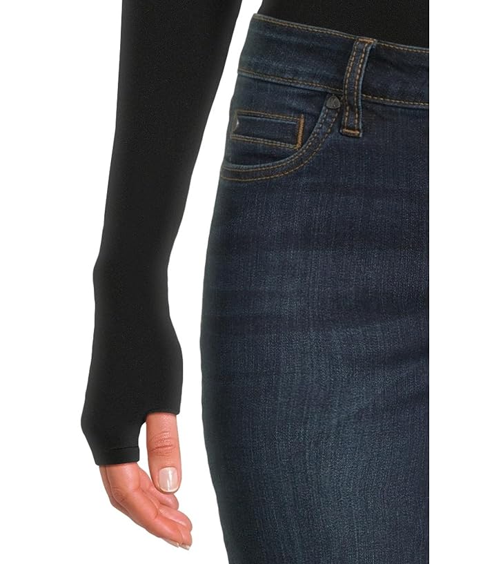 Commando Ballet Long Sleeve Bodysuit w/ Thumbholes - Image 4