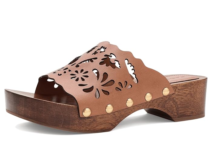 FARM Rio Lace Leather Clogs
