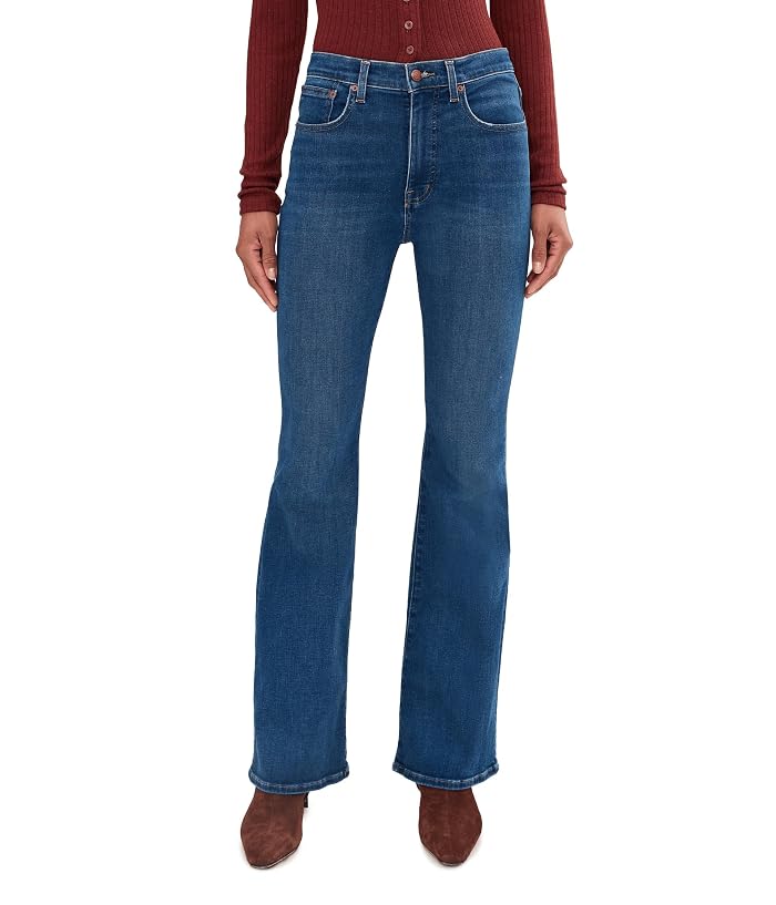 Madewell Stretch Flare In Carville Wash