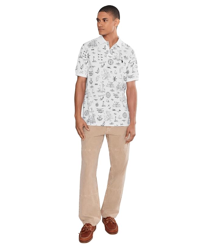 Polo Ralph Lauren Classic Fit Nautical Mesh Polo Shirt - Image 2