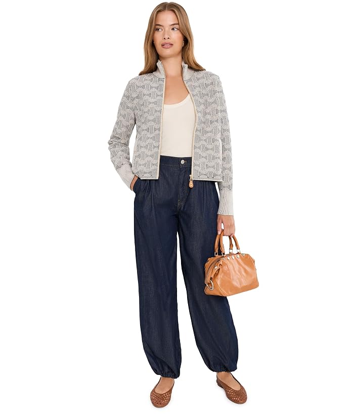 NIC+ZOE Petite Dapper Swirl Knit Jacket - Image 2