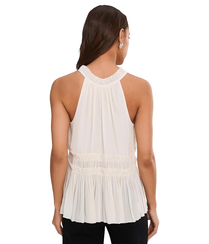 Liverpool Los Angeles Sleeveless Woven Top With Ruffles - Image 4