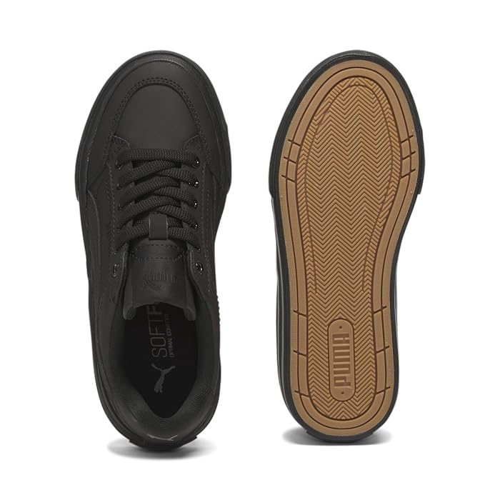 PUMA Kids Court Classic Vulc (Big Kid) - Image 3