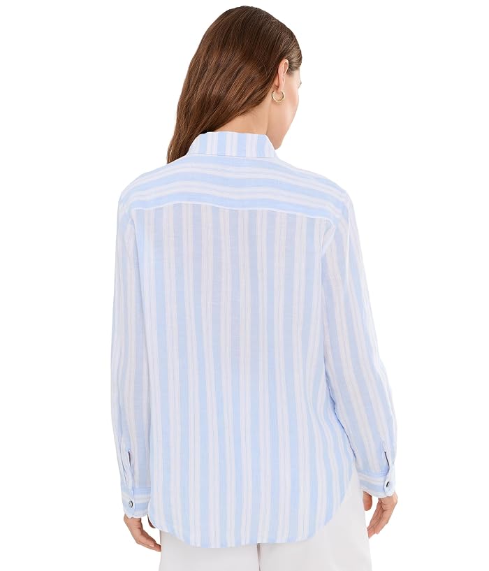 Tommy Bahama Sea Stripe Relaxed Long Sleeve Shirt - Image 4