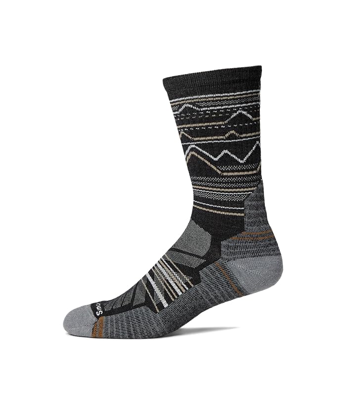 Smartwool Performance Hike Light Cushion Mountain Range Pattern Crew