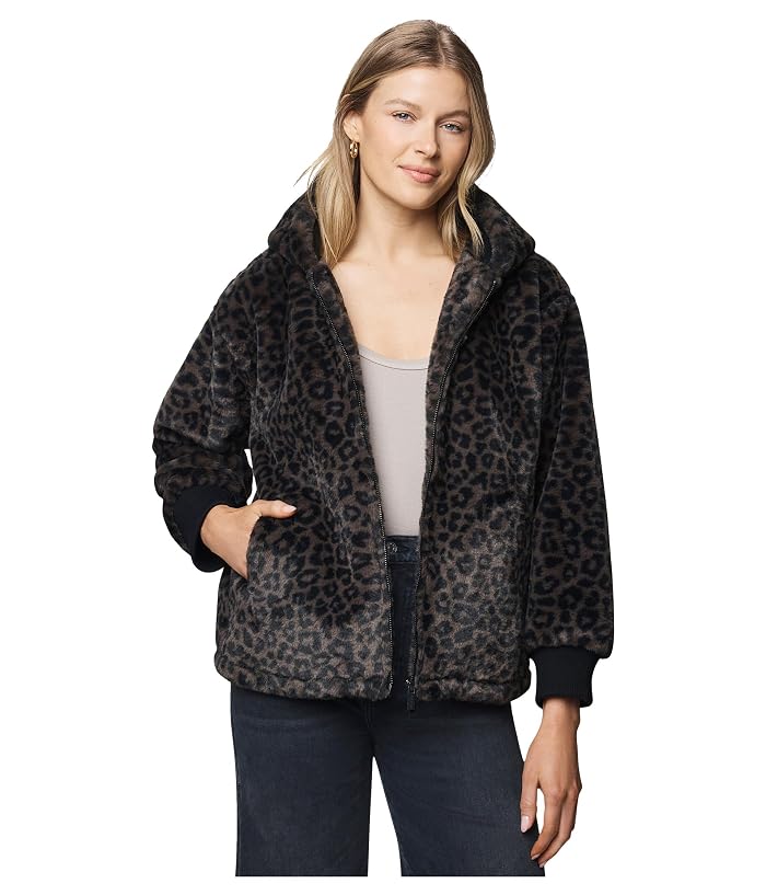 Splendid Lucia Fur Zip-Up Jacket