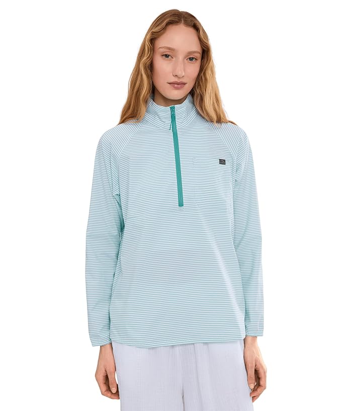 L.L.Bean Everyday SunSmart 1/4 Zip Woven Shirt