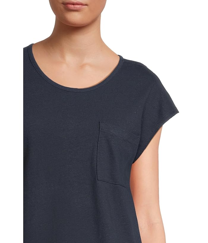 L.L.Bean Cotton Linen Tee Scoop Neck - Image 4