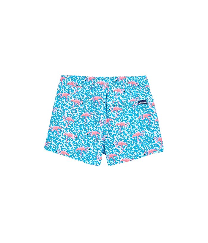 Chubbies Kids The Domingos Are For Flamingos Lined Swim Trunk (Big Kid) - Image 2