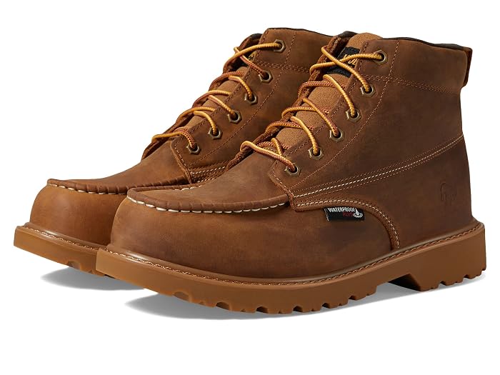 Wolverine Floorhand Moc Toe Waterproof Steel Toe 6"
