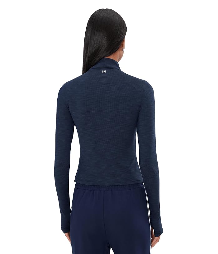 Splits59 Stevie Active Rib Half Zip Waist Length - Image 4