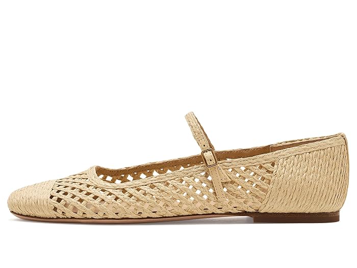 Veronica Beard Ellie Raffia Weave Mary Jane Shoes - Image 2