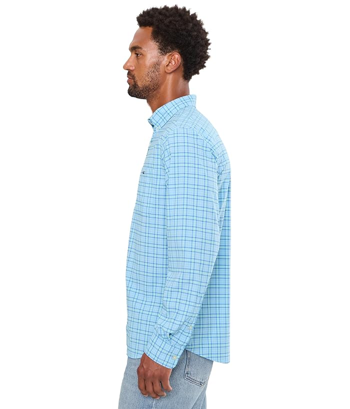 Vineyard Vines Seascape PLD FTHRWT Performance Shirt - Image 3