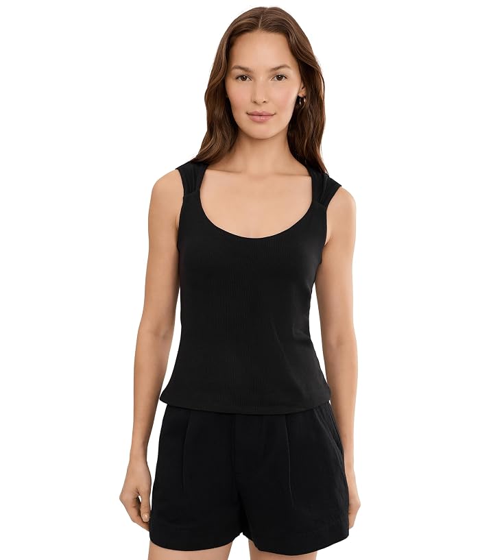 Liverpool Los Angeles Petite Sleeveless Built In Bra Knit Top